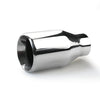 2.48 Inch Inlet Automotive Replacement Exhaust Tips Muffler Tip Stainless Steel Chrome Bolt-On Design Muffler Tailpipe Tip for Universal Cars and Sedans